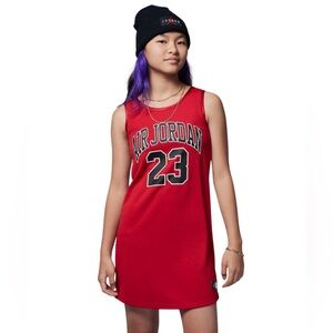Air Jordan Flight 23 Basketball Jersey Girls Dress (45B320-R78)